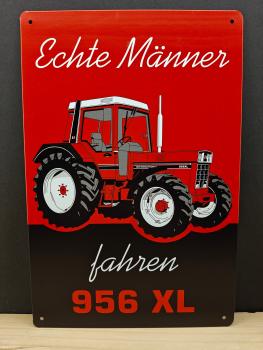 956 XL Oldtimer Traktor Blechschild